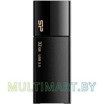 USB Flash Silicon-Power Blaze B05 Black 32GB